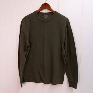Sonoma Goods for‎ Life  Thermal Shirt Olive Green Men Size Medium / #1242